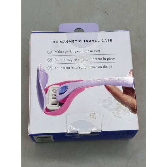 Billie travel case dreampop built in magnet snaps razor plastic READ - Picture 4 of 4